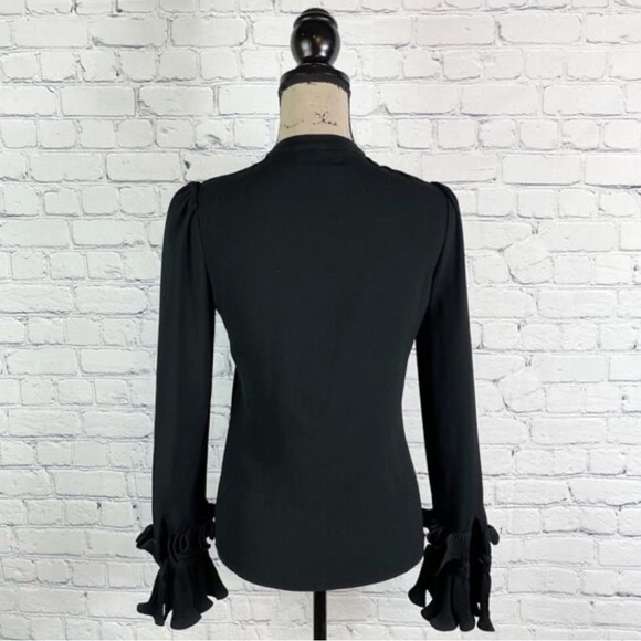 NWT Co Collection PLEATED CUFF SHIRT BLACK
L. - Picture 10 of 11
